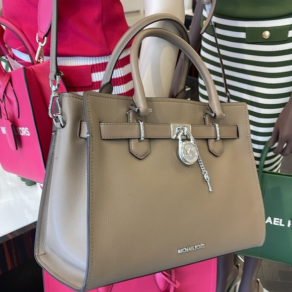 MICHAEL KORS HAMILTON MEDIUM SATCHEL 
 COLOR: Dusk 
NWT - Picture 16 of 16